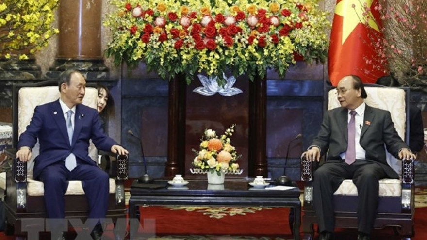 Vietnam always treasures all-around ties with Japan: President Phuc